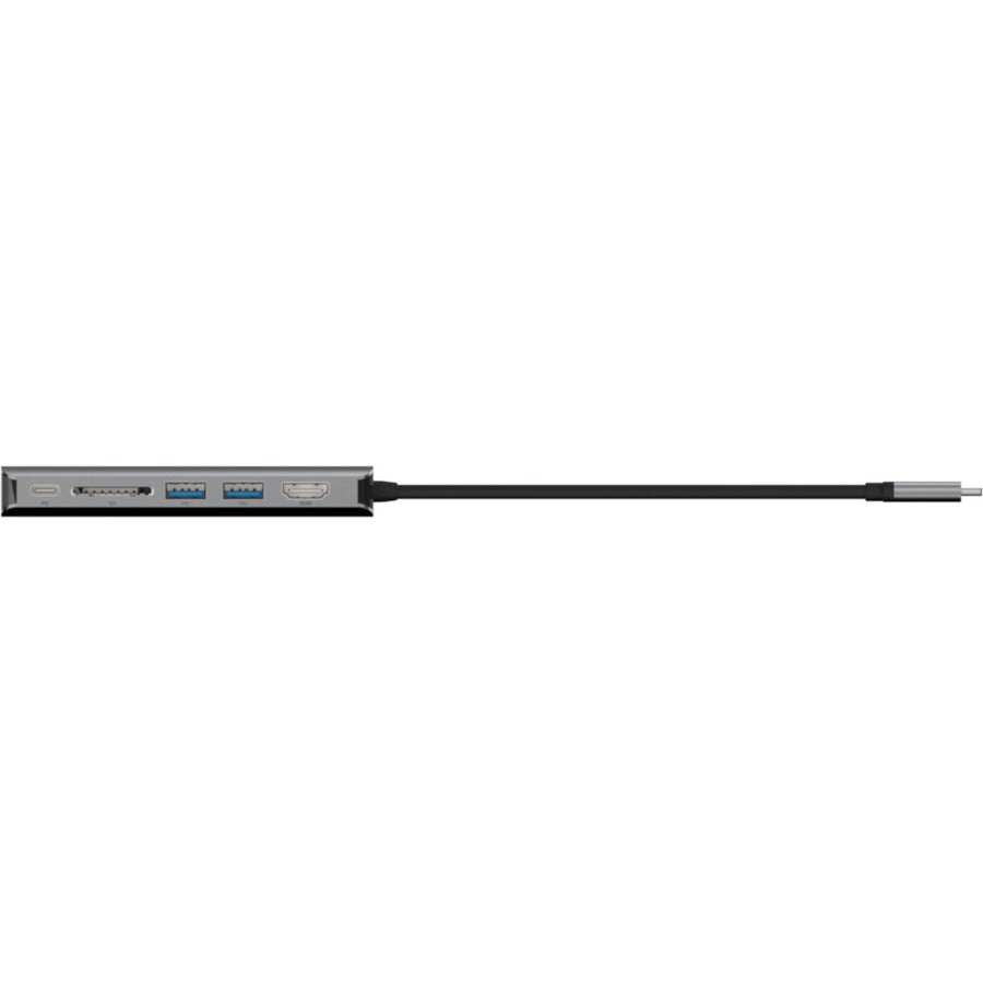 Belkin Connect 6-in-1 Multiport USB-C Hub Docking Station (Silver)