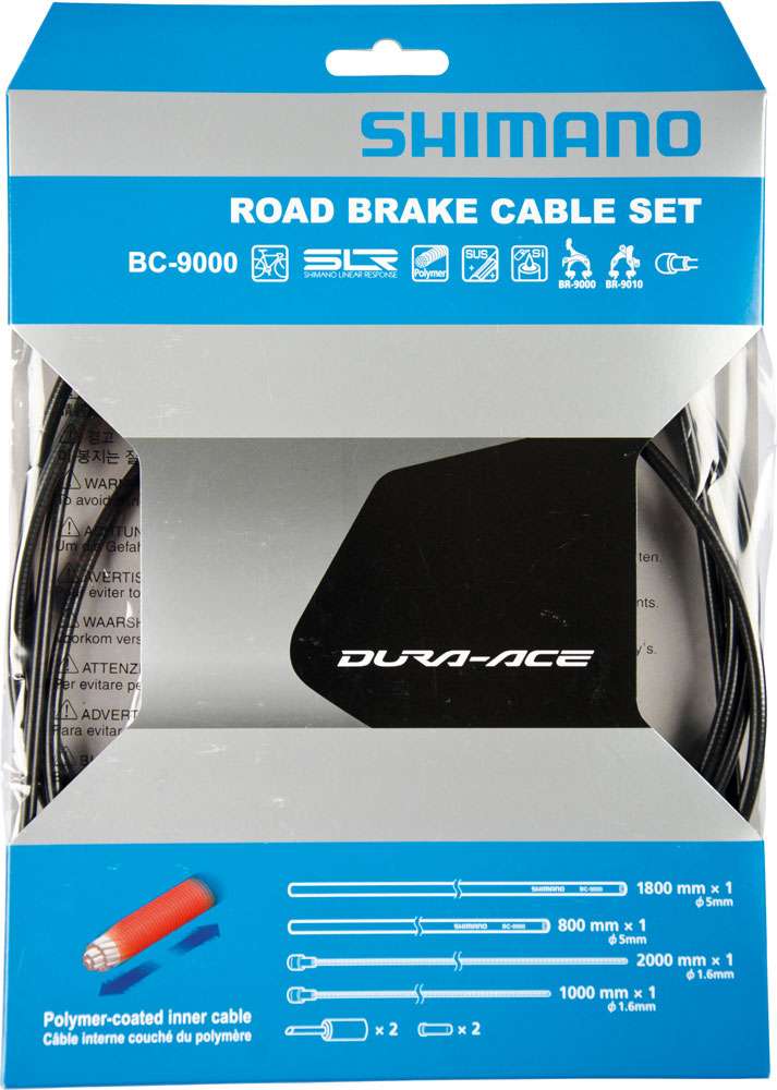 Shimano dura ace bc-9000 polymer brake cable set