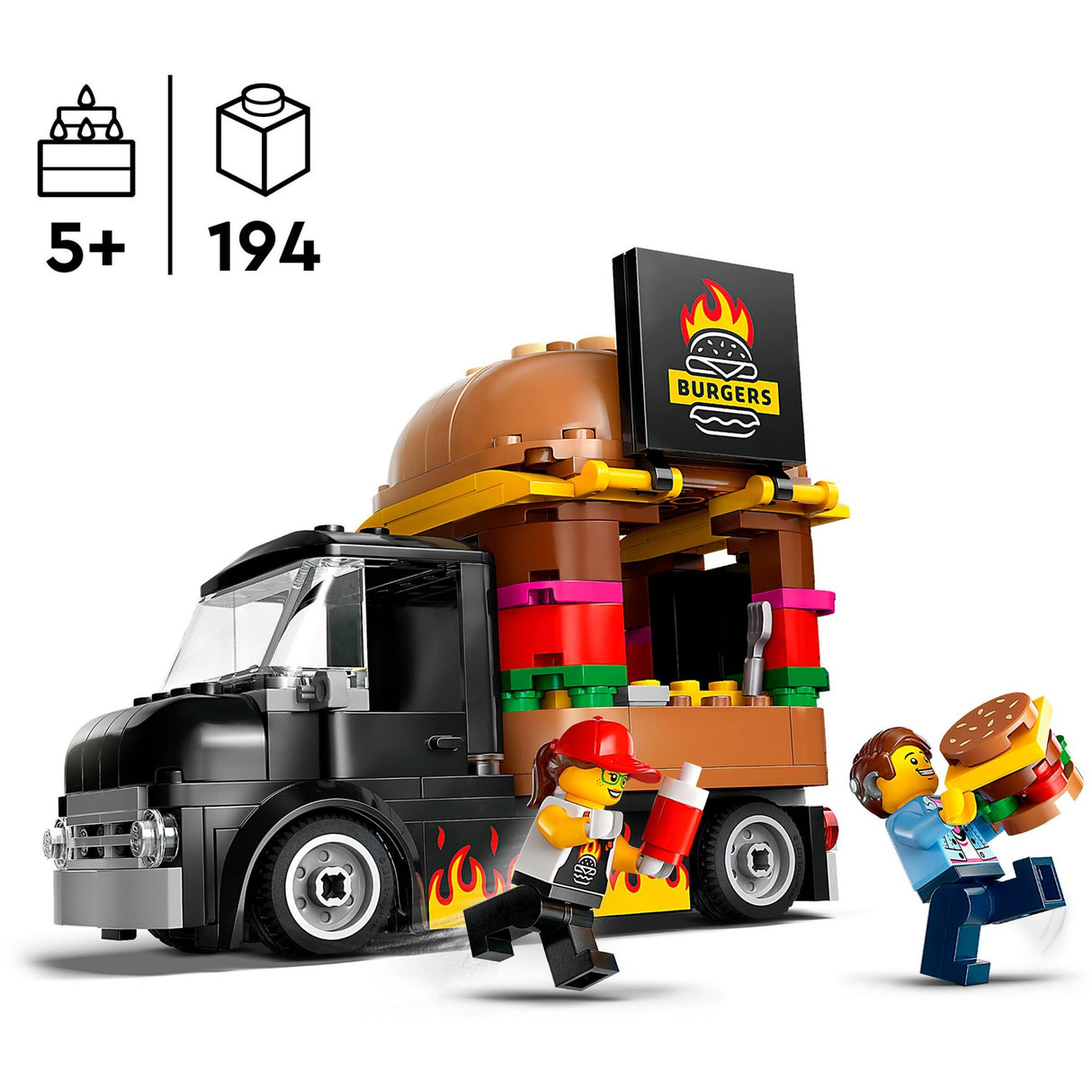 Lego Lego City 60404 hamburger teherautó