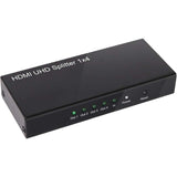 Club 3D HDMI 2.0 UHD Splitter 4 Ports HDMI Splitter (Black)
