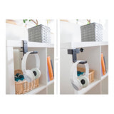 Delock adjustable headphone holder for table mounting (black)