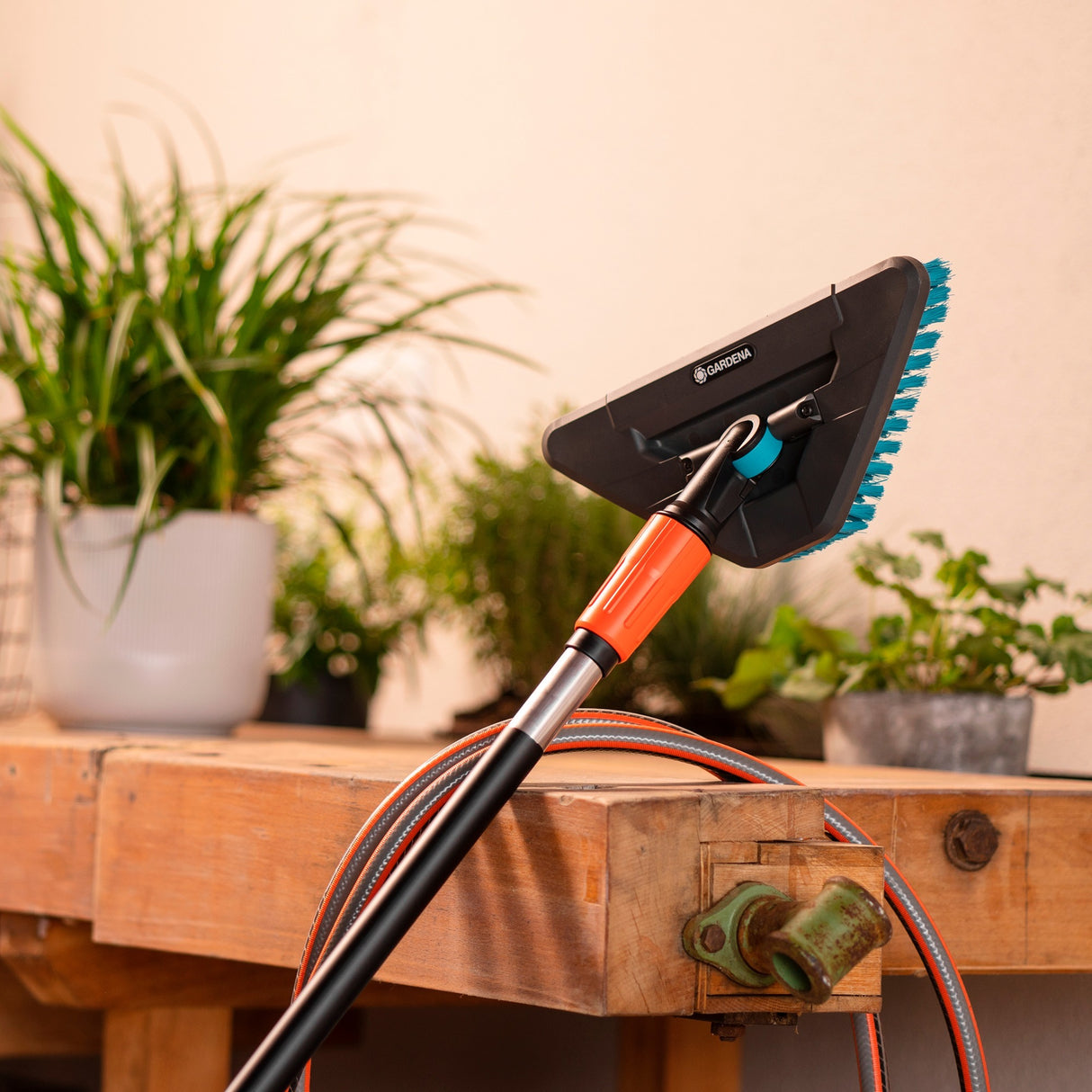 Gardena Cleansystem Steelbrush tvrdý flex, kartáč pro g