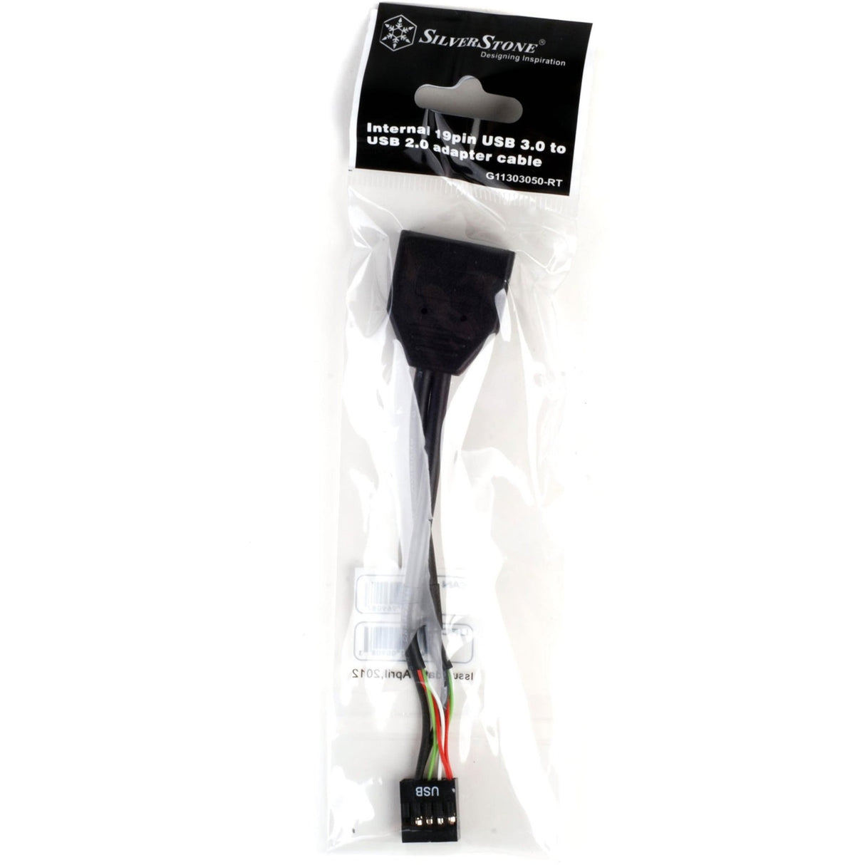 SilverStone G11303050-RT, USB 2.0 (belső) 9 tűs > USB 3.0 (int