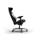 Dxracer craft xl black white epu leather gamestoel (zwart wit)