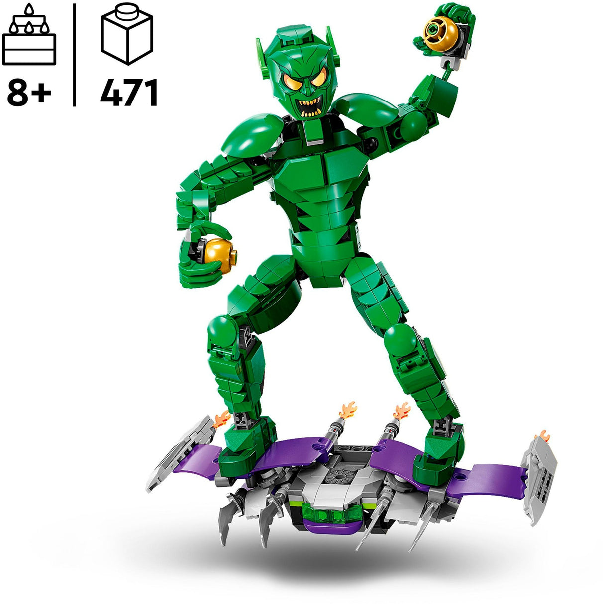 Lego Super Helden 76284 Green Goblin Baufigur