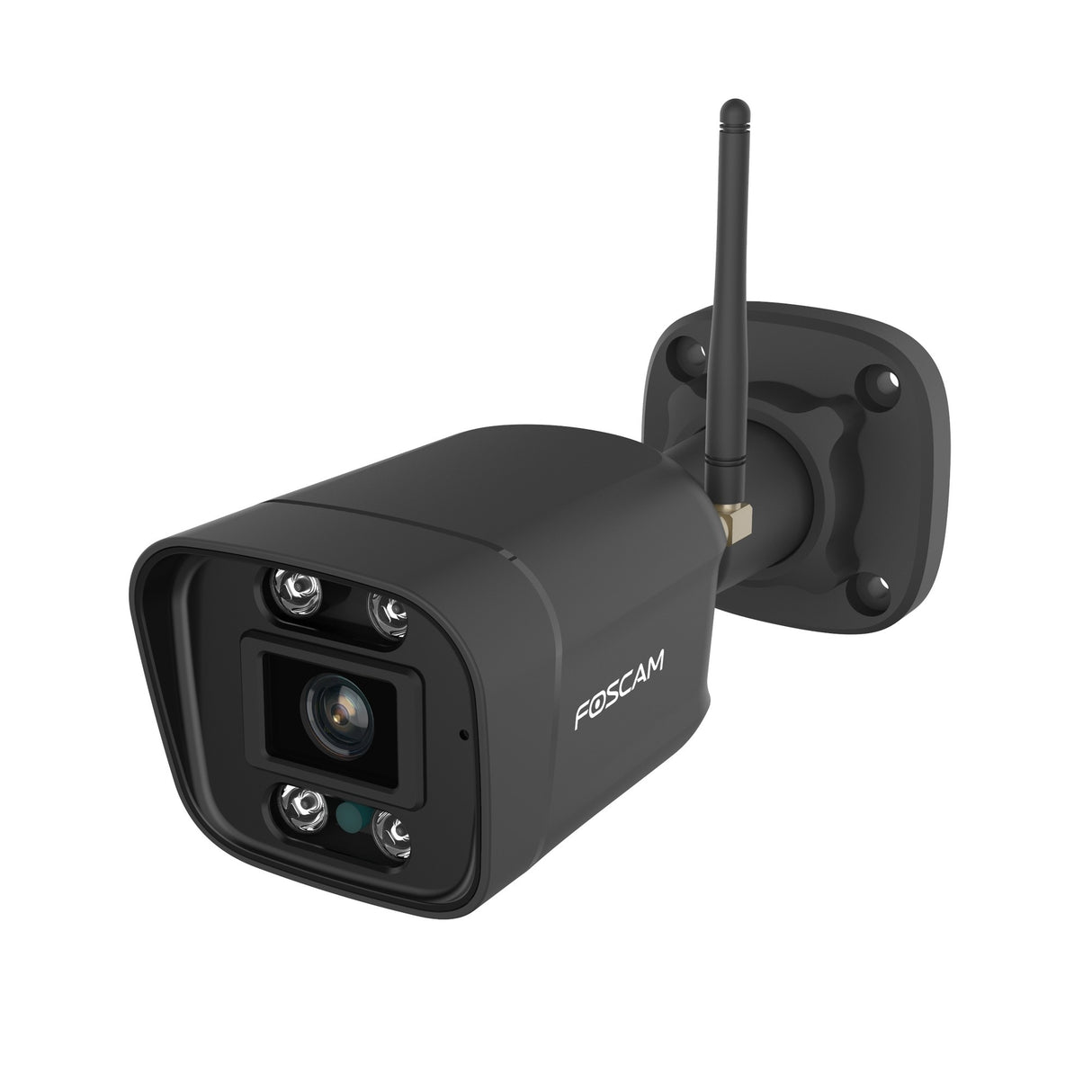 Foscam v8p, 4K 8MP Dual-Band WiFi Security Camera (Black, with Sound and Light Alarm)