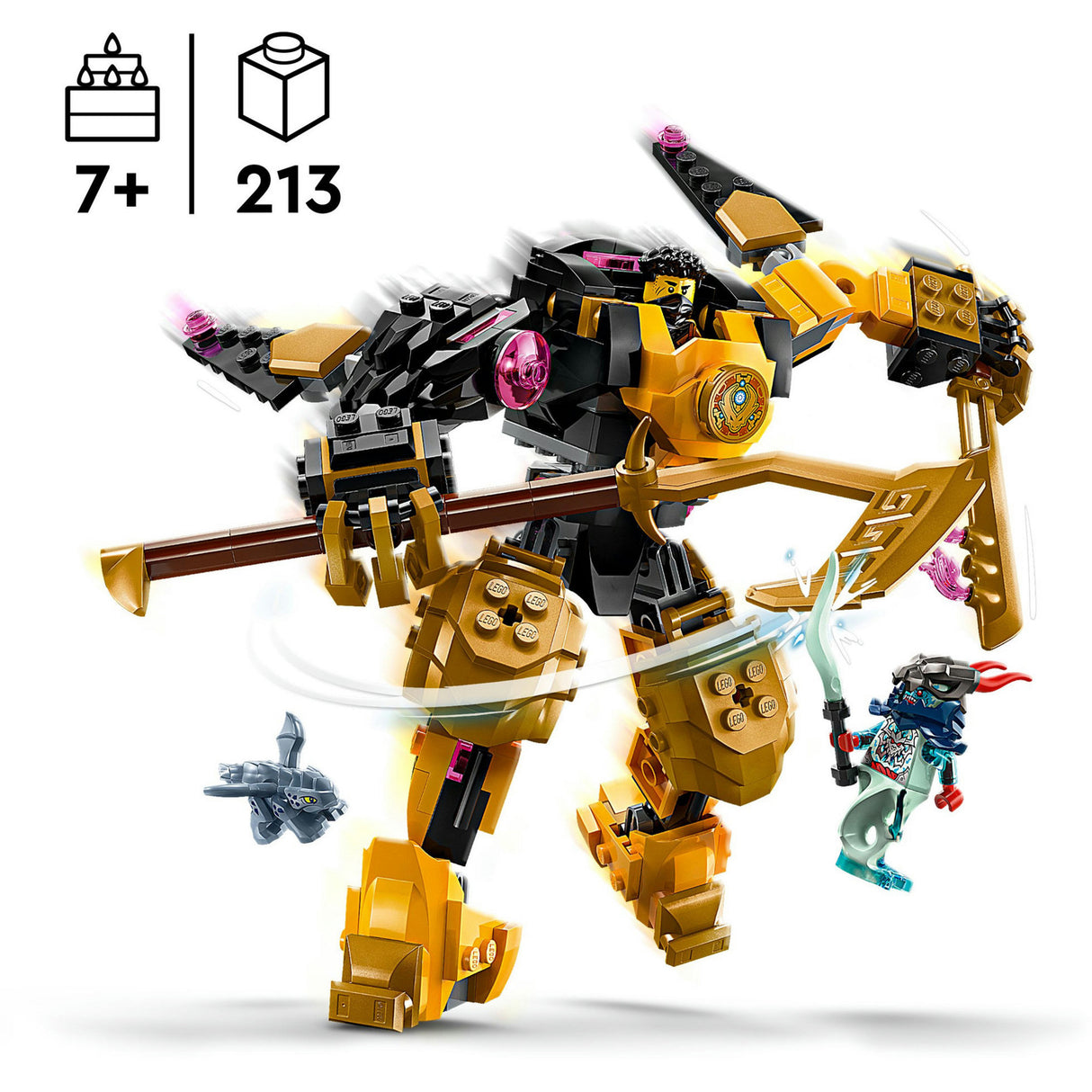 Lego ninjago 71839 arinov bojový robot spinjitzu