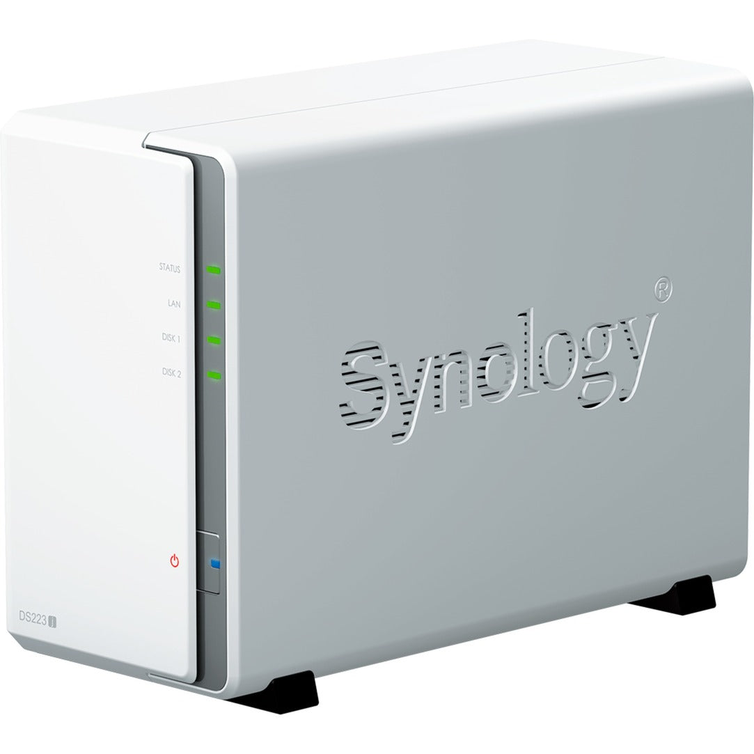Synology DiskStation DS223j NAS (white, 2x USB 3.2 Gen 1)