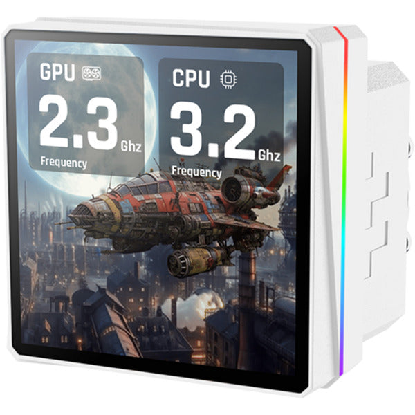 Thermaltake TH360 V3 Ultra ARGB Sync AIO Liquid Cooler - Snow Edition Water Cooling (White)