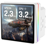 Thermaltake TH360 V3 Ultra ARGB Sync AIO Liquid Cooler - Snow Edition Water Cooling (White)