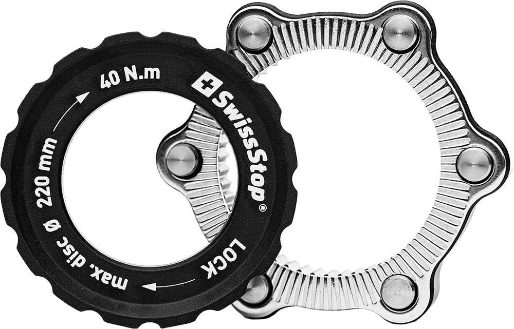 Swissstop - centerlock lockring adapter