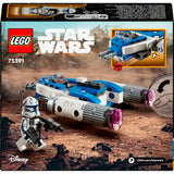 Lego 75391 star wars kapitány re y-wing microfighter | 2 db