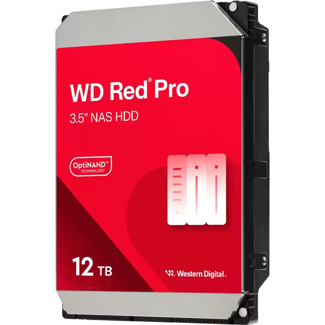 WD Red Pro 12 TB kietasis diskas (122kfbx, SATA 600, 24 7)