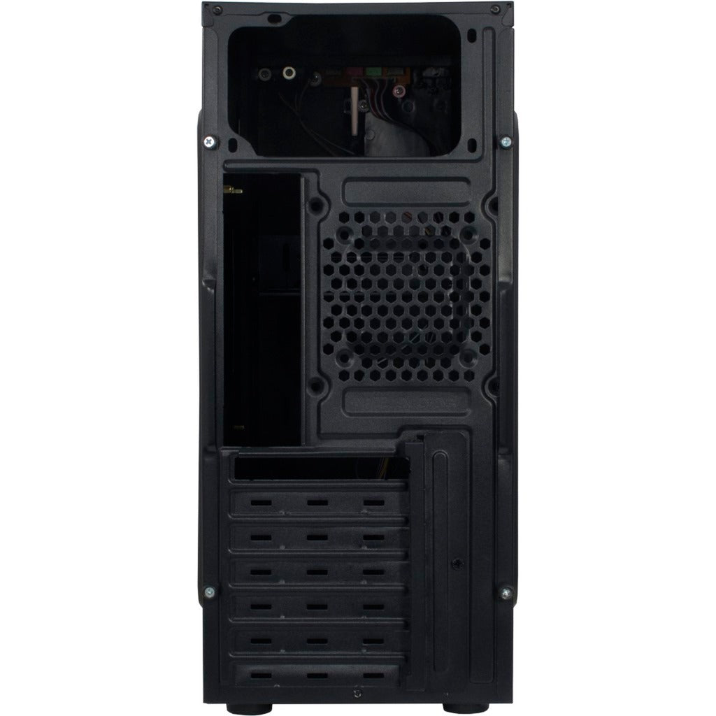 Inter-tech b-30 midi tornikotelo (musta | 2x USB-A)