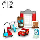 Lego 10456 duplo disney mcqueens visit to docs garage