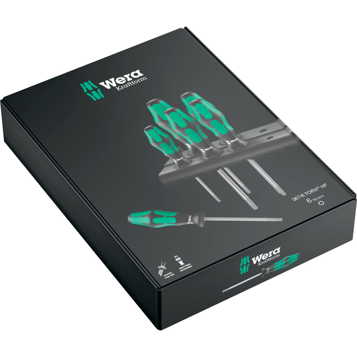 WERA 367 6 TORX HF SET CRUFTRIVER KRAFTFORM PLUS +