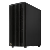 Asus proart pa401 wood edition - metal panel midi tower behuizing (zwart | 2x usb-a | 1x usb-c)