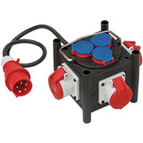 Brennenstuhl Compact Rubber Current Distributor BSV 3 LS E 16 2 I