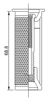 Deda Expander 70x23,5mm 1⅛ haarukkaan ilman kantta