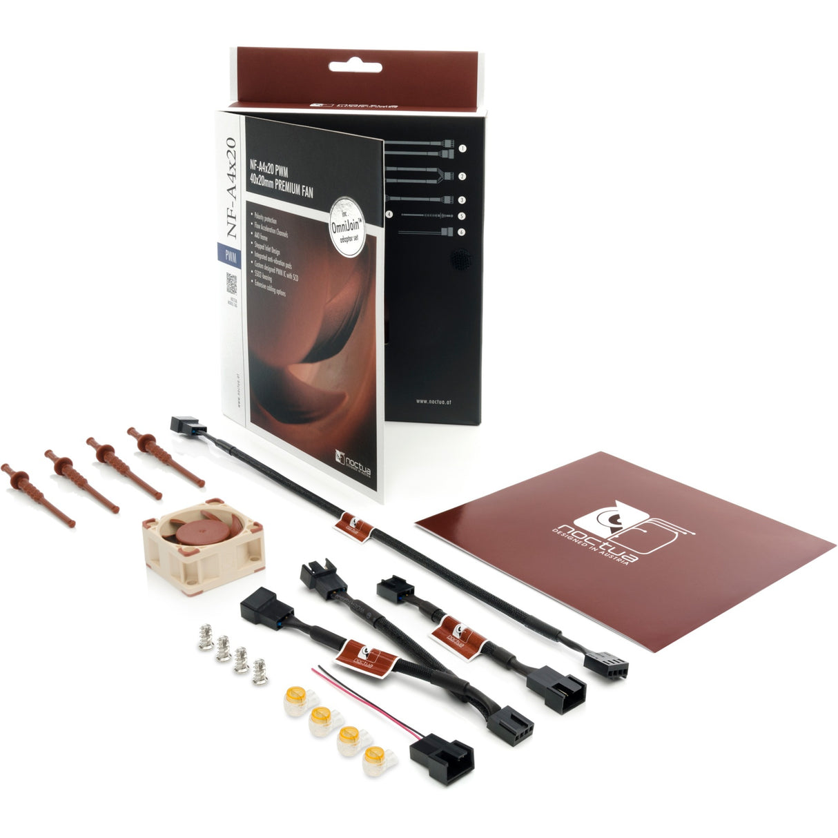 Noctua NF-A4x20 PWM case fan (40 x 40 x 20 mm)