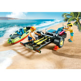 Playmobil 70436 strandbil med kanoer