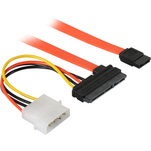 Goobay S-ATA 2-i-1 datakabel + strømadapter