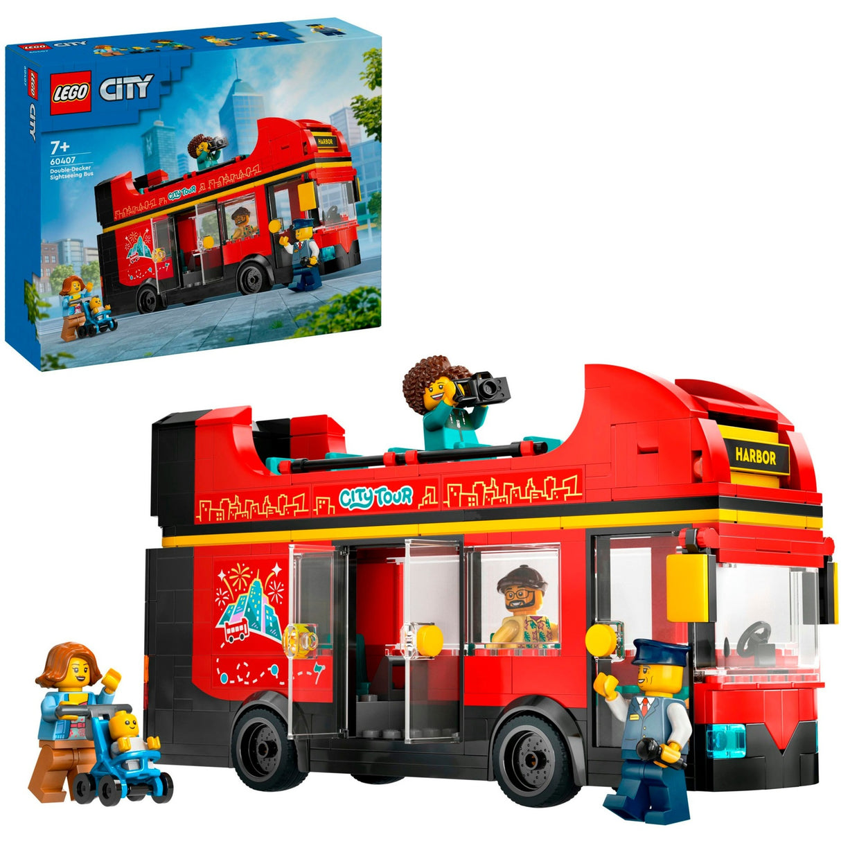 Lego City 60407 Turist Red Double Cock