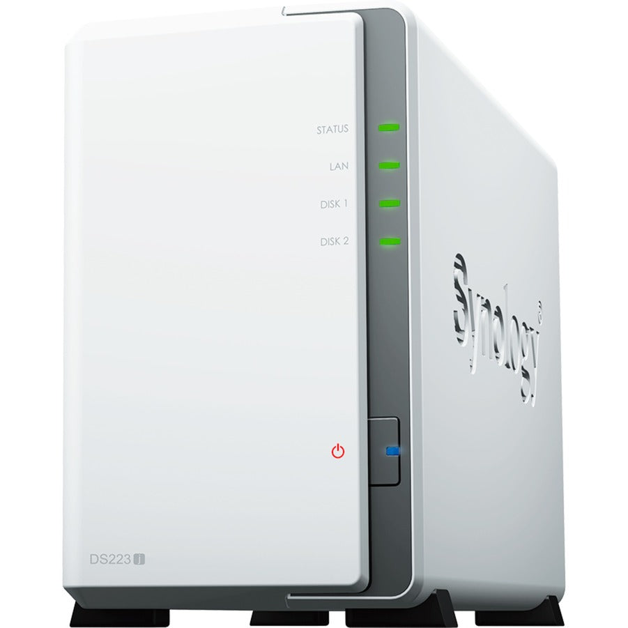 Synology DiskStation DS223j NAS (white, 2x USB 3.2 Gen 1)