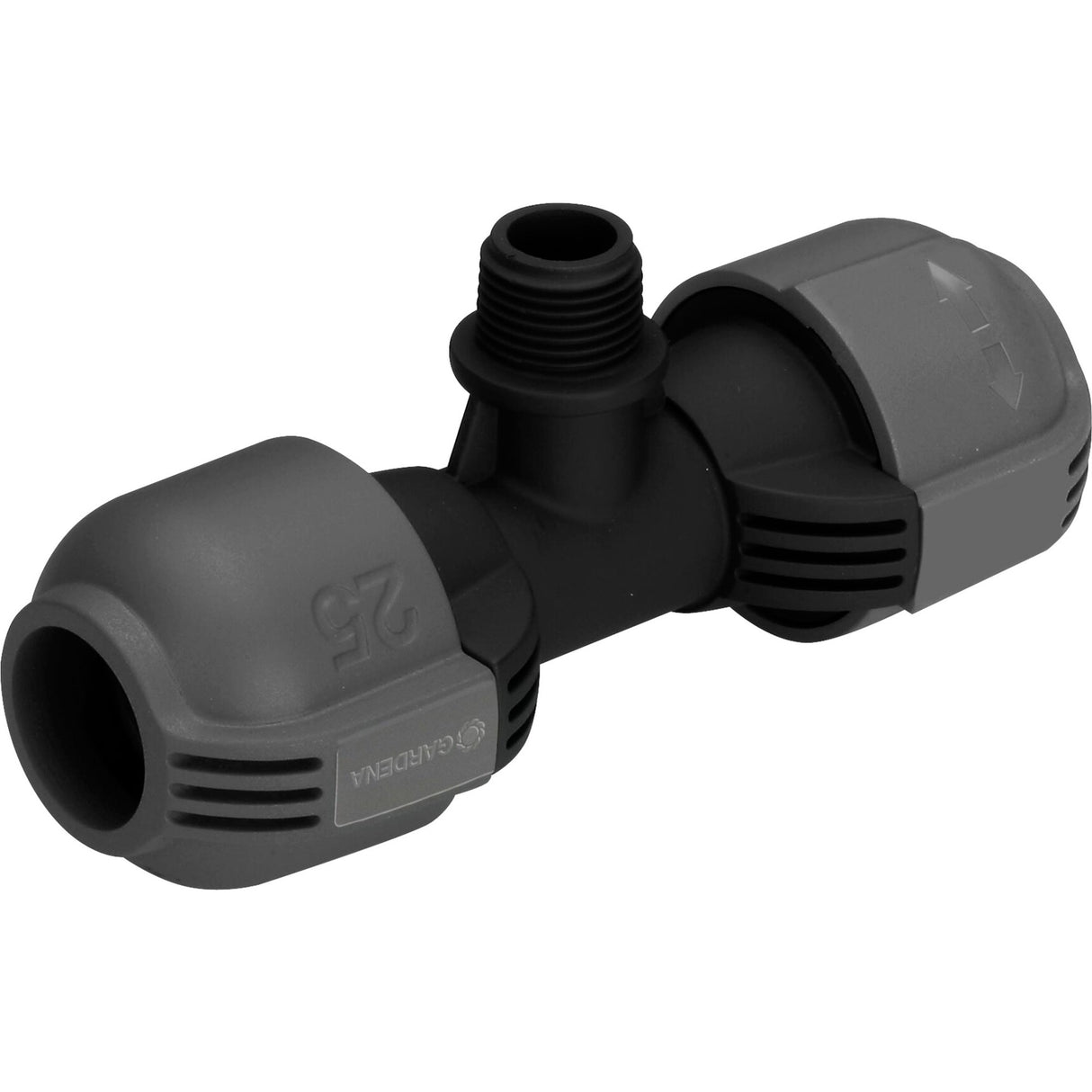 Gardena T-stykke 25 mm x 1 2 ekstern ledning