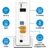 Fritz!Box 6690 Cable International Router (white red)