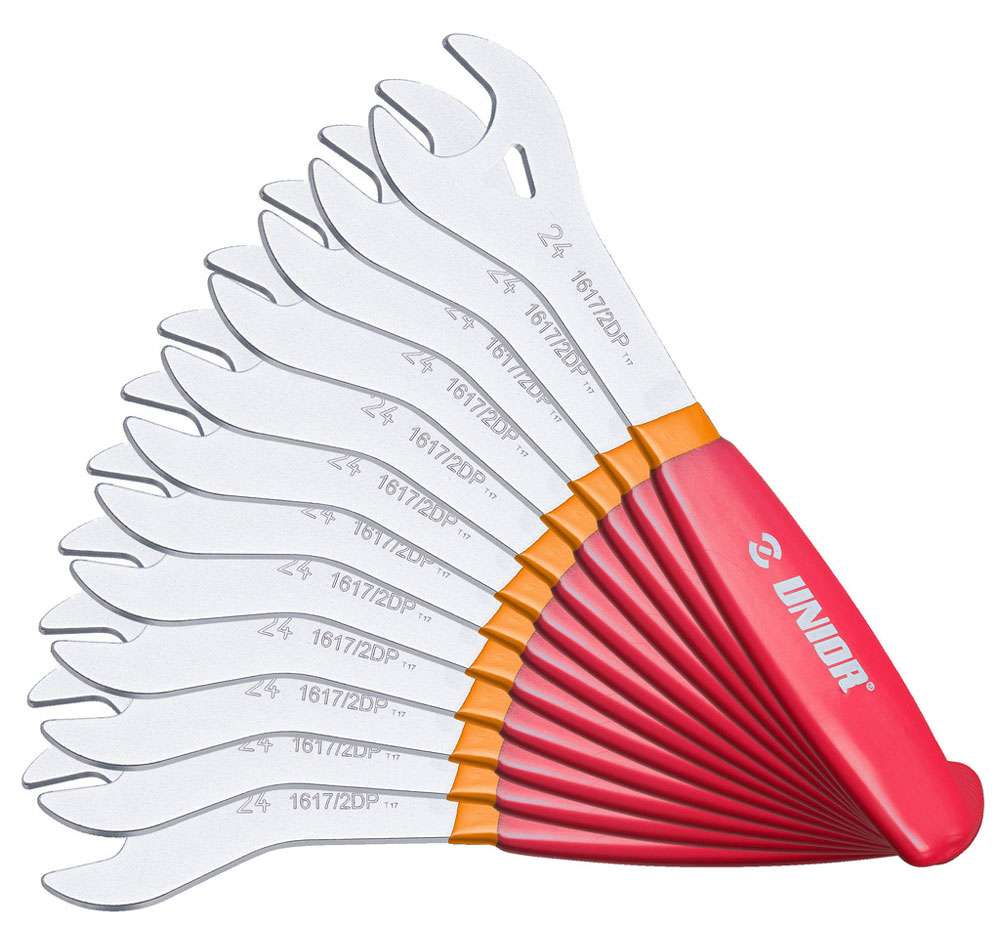 Unior tools cone wrench set 12 pcs. 1617 2dpcb-us