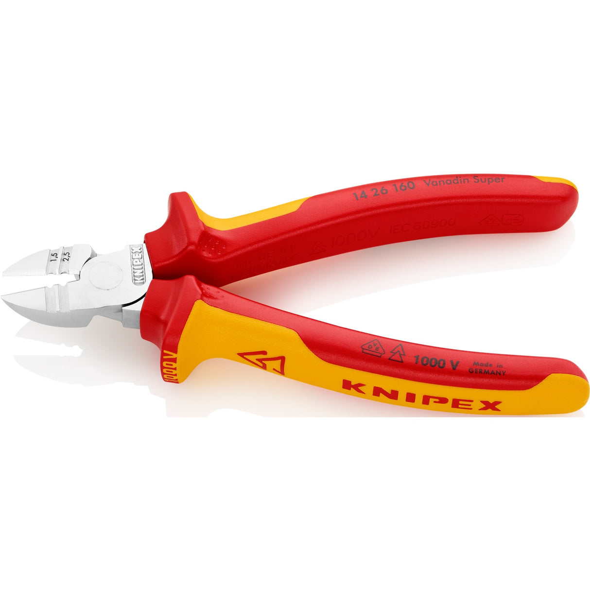 KNIPEX Greamairí stripping trasnánach 1426160