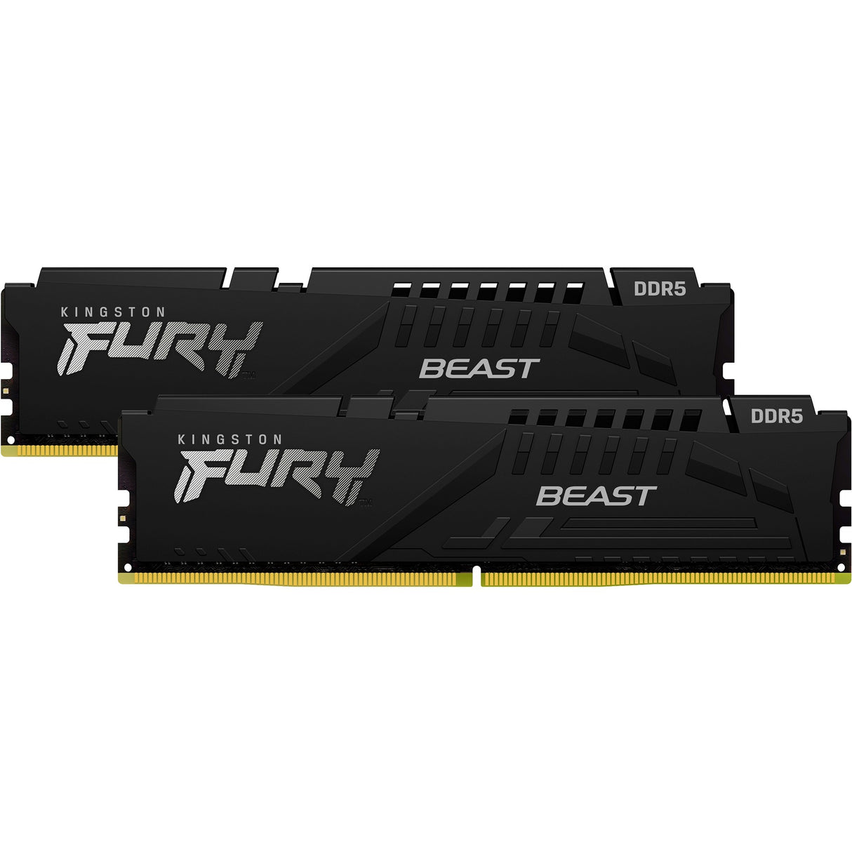 Kingston Fury 16 GB DDR5-5600 (2x 8 GB) RAM Kit (Black, KF556C36BBEK2-16, Beast, EXPO)