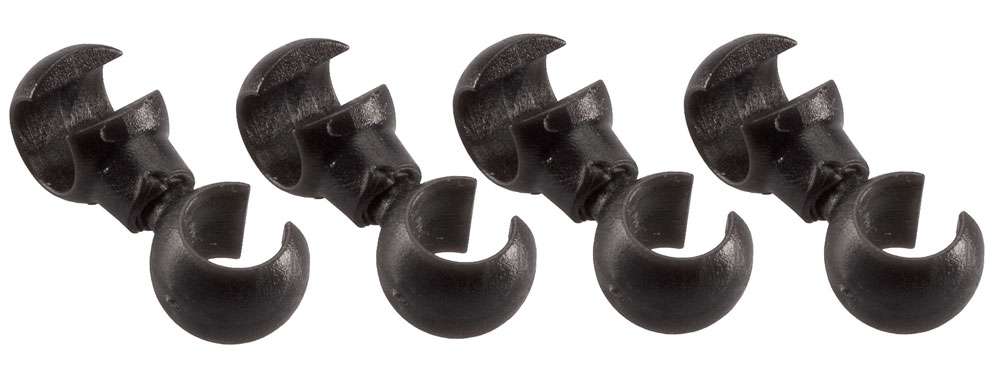 Jagwire s-hooks for brake lines and cable sleeves (4 pcs.)