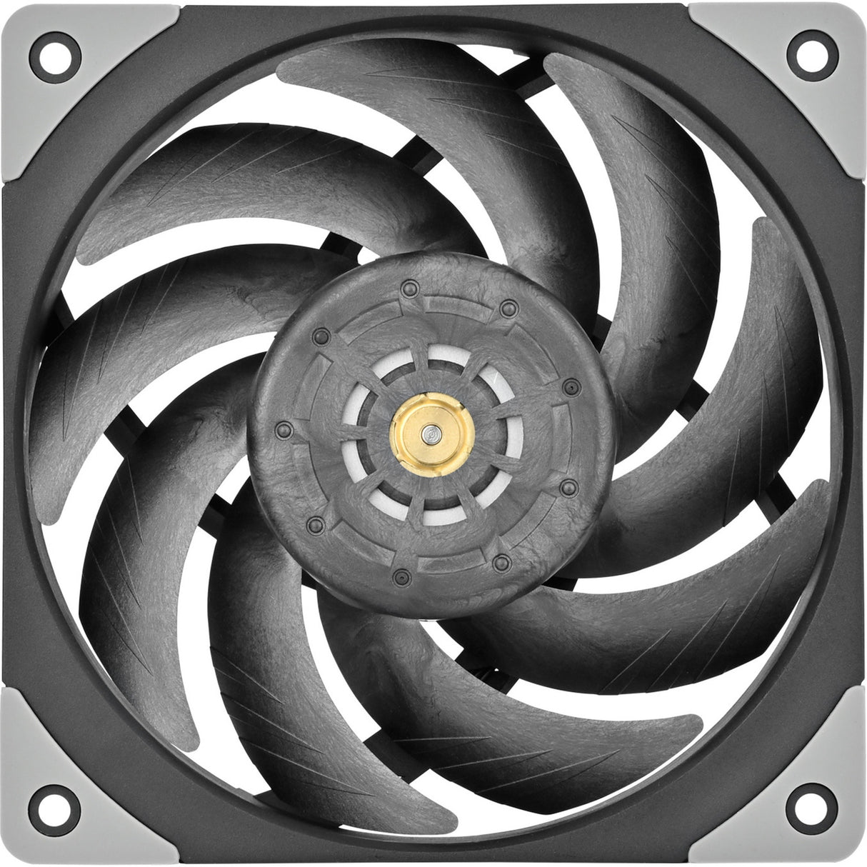 Silverstone fhl120 case fan (zwart, 120 x 120 x 25 mm, pwm)