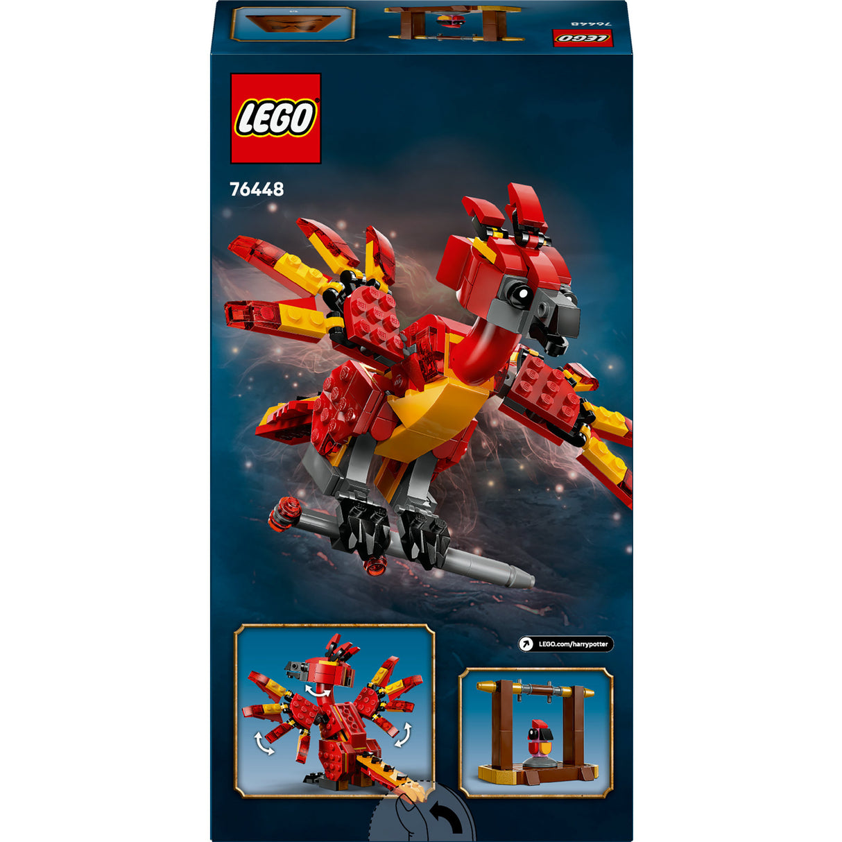 Lego 76448 harry potter felix the phoenix by dumbledore