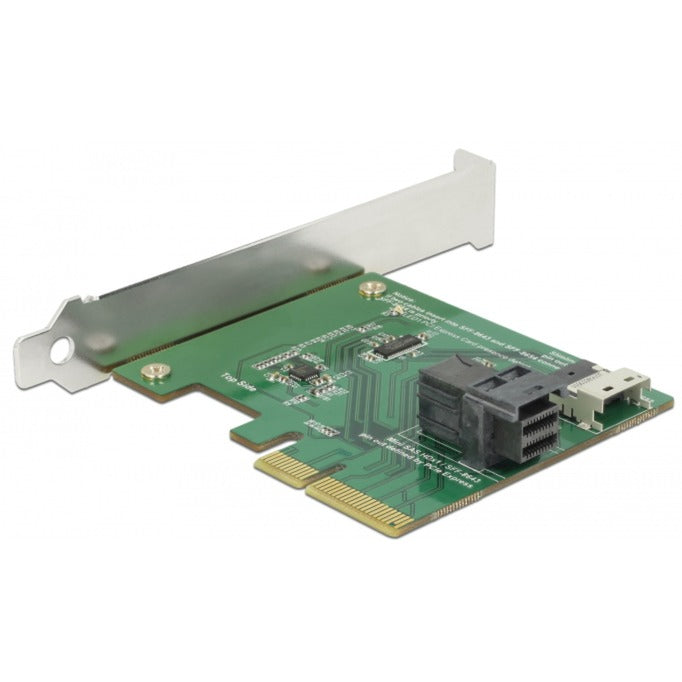 Deckes deck PCI Express X4 Kaart u.2 NVME op 1 x intern SFF
