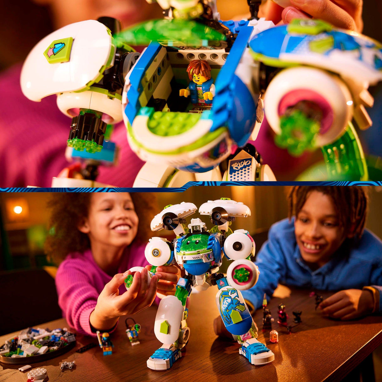 Lego dreamzzz 71485 mateo e z-blob il cavaliere mech