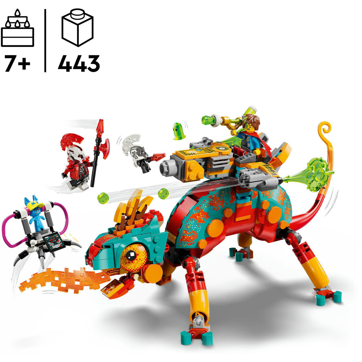 Lego dreamzzz 71492 mateův ohnivý chameleon