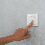 Shelly blu wall switch 4 + legrand adapter schakelaar (wit, bluetooth 4.2)
