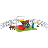 Schleich Farm World Cow Washing Station 42529