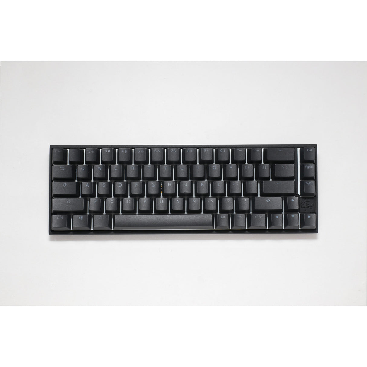 Ducky mecha pro sf, toetsenbord (zwart, us lay-out, cherry mx speed silver, rgb leds, 65%, pbt double-shot)