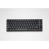 Ducky mecha pro sf, toetsenbord (zwart, us lay-out, cherry mx speed silver, rgb leds, 65%, pbt double-shot)