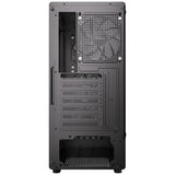 Caixa de torre midi Antec vx320 argb (preta | 3x usb-a | vidro temperado)
