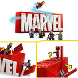 Lego super héroes 76313 marvel logo y minifiguras