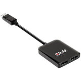 Club 3D Multi Stream Transport Hub Displayport 1.4 til 2x