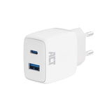 Act usb-c usb-a charger 20w pd pps, quick charge, ganfast