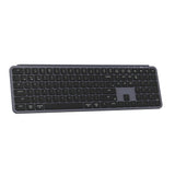 Keychron b6 pro-k1 toetsenbord (zwart, us lay-out (qwerty), scissor switches, 100%, abs, 2.4 ghz | bluetooth 5.2 | usb-c)