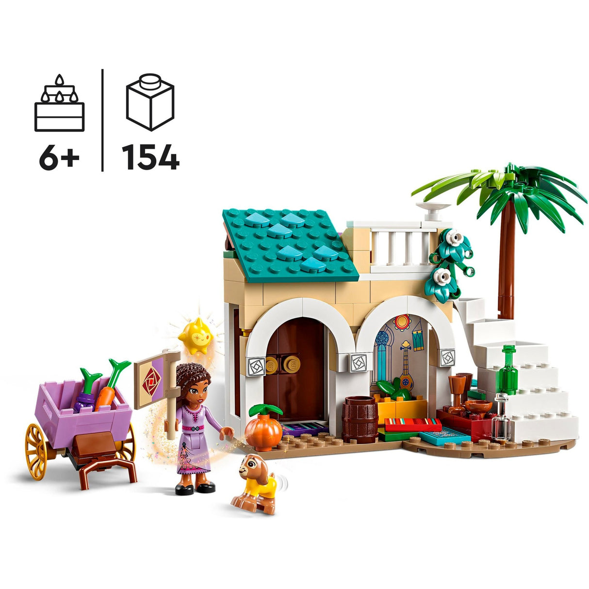 Lego Disney - Asha in the City of Rosas Construction Toy (43223)
