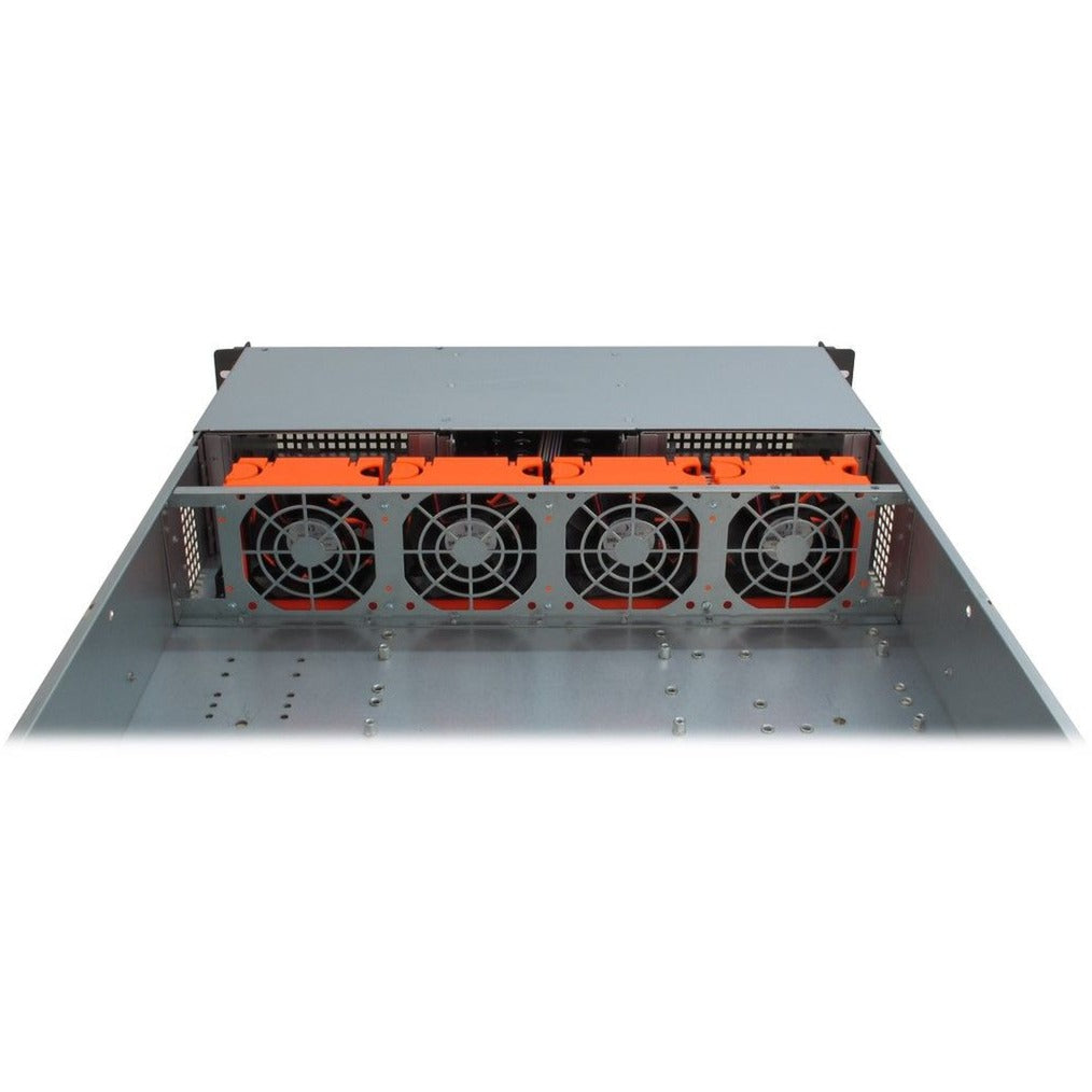 Inter-tech IPC 2U-20255 Rackmount Chassis (Black | 2x USB-A)